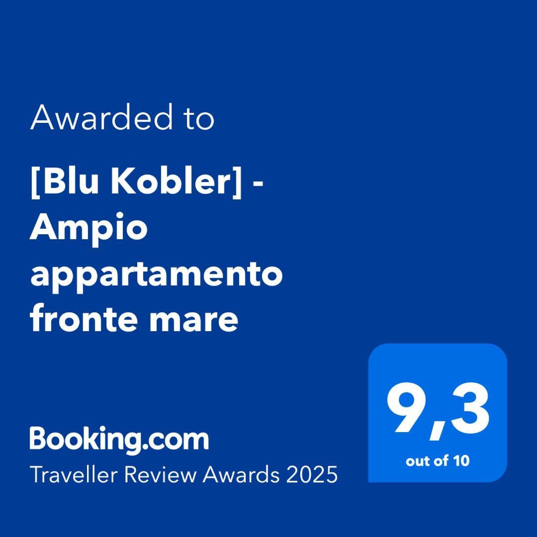 Blu Kobler - Ampio Appartamento Fronte Mare Lido di Jesolo Exteriör bild